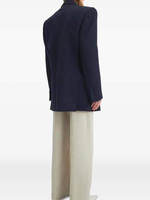 The Frankie Shop double-breasted blazer - Blue