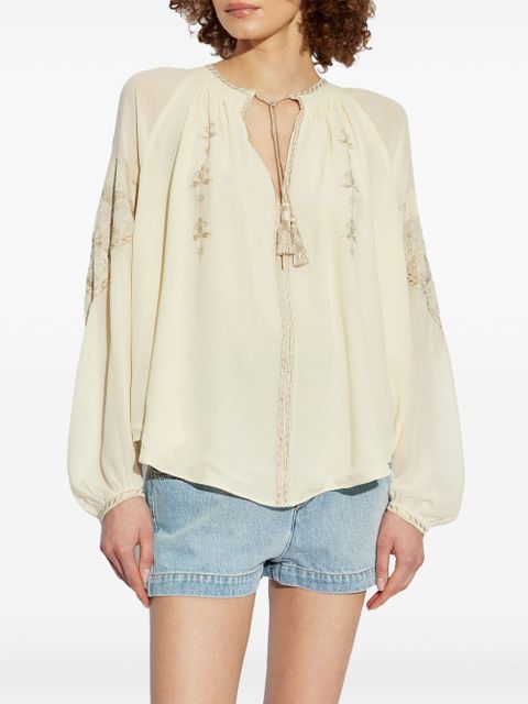 ISABEL MARANT Oris blouse - Neutrals - zdjęcie produktu nr 2