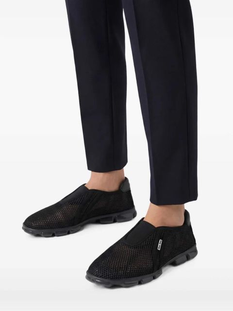 Miu Miu mesh sneakers - Black