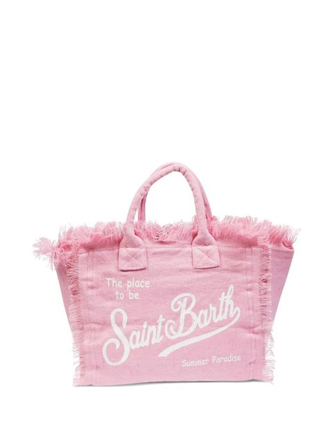 MC2 Saint Barth Colette linen tote bag - Pink - zdjęcie produktu nr 2