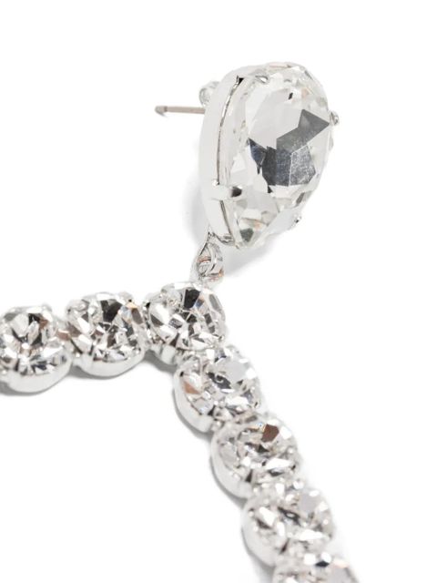 Magda Butrym crystal-embellishment drop earrings - Silver - zdjęcie produktu nr 2