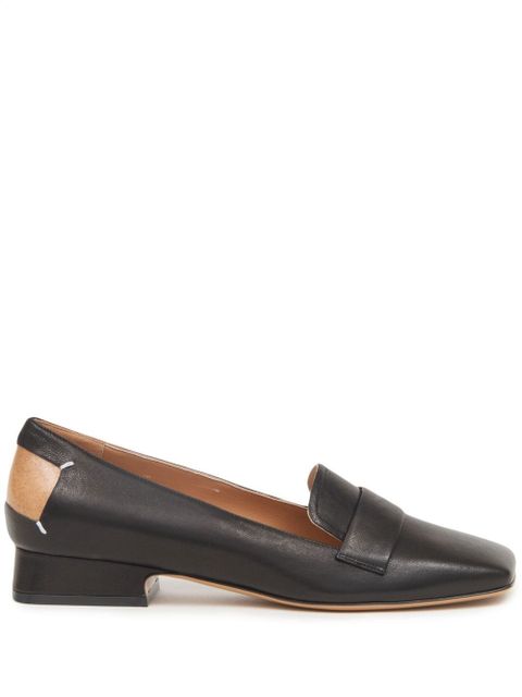 Maison Margiela Four Stitches decortiqué loafers - Black - zdjęcie produktu nr 1
