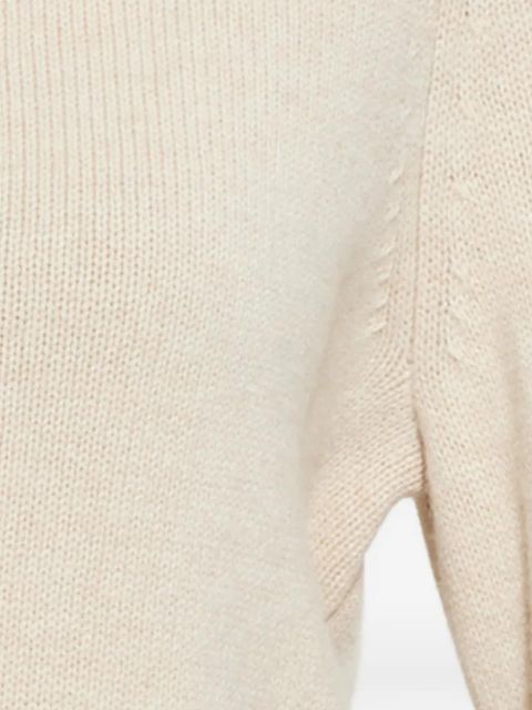 ISABEL MARANT Cornelia crew-neck sweater - Neutrals