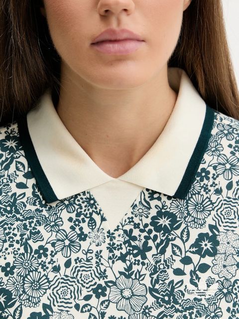 adidas Originals longsleeve Liberty kolor zielony JW5273