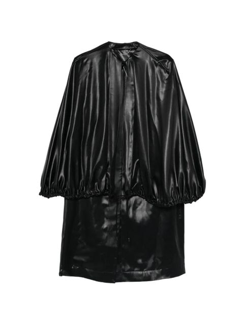 TOTEME detachable-cape coat - Black - zdjęcie produktu nr 1