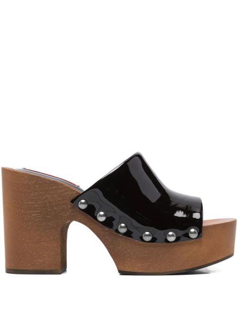 Simon Miller 115mm chunky-heel sandals - Black - zdjęcie produktu nr 1