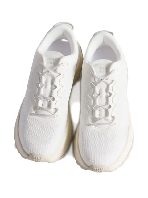 Miu Miu chunky-sole sneakers - White