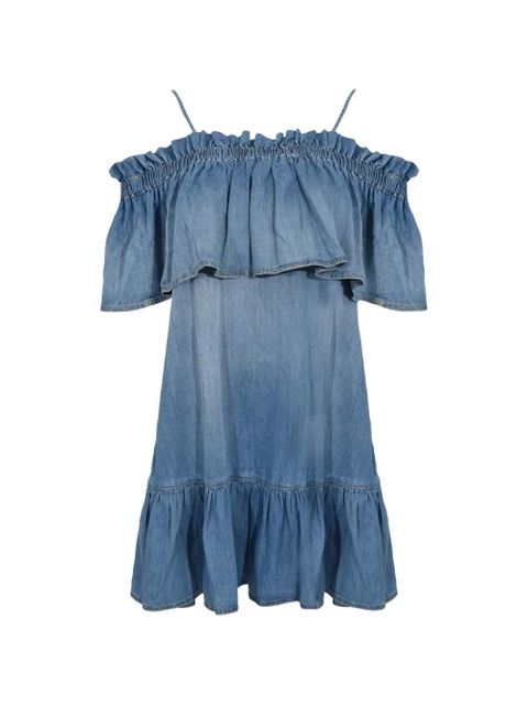 PINKO ruffled dress - Blue - zdjęcie produktu nr 1