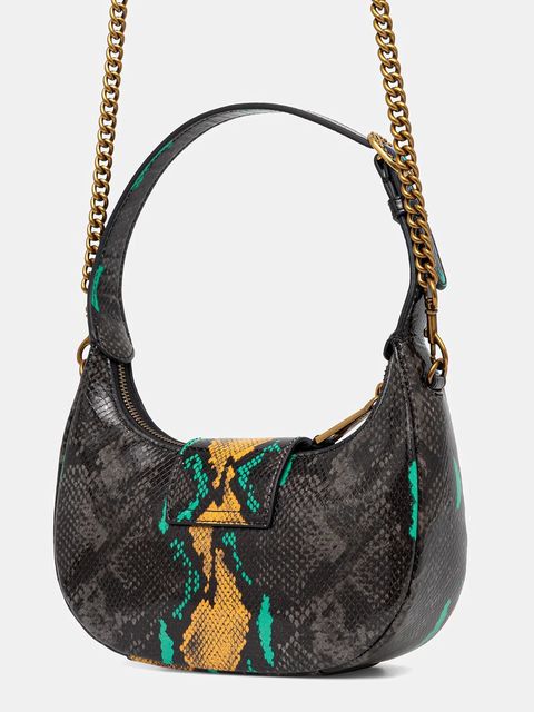 Kurt Geiger London torebka skórzana kolor czarny 3601127719