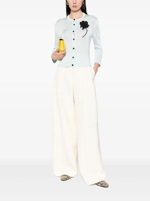 Jil Sander pleat-detailed trousers - White - zdjęcie produktu nr 2