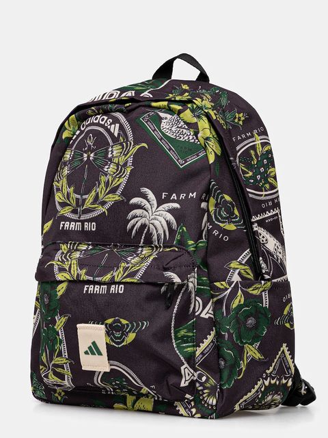 adidas plecak x Farm Rio damski kolor czarny duży wzorzysty JN2679 - zdjęcie produktu nr 2