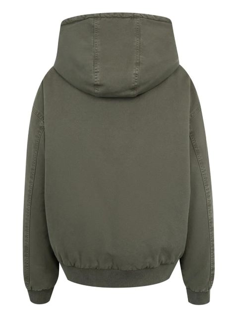 Miu Miu hooded padded jacket - Green - zdjęcie produktu nr 2