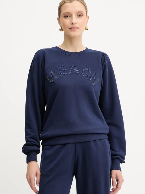 Silvian Heach bluza MARAUL damska kolor granatowy z aplikacją GPA25017FE - zdjęcie produktu nr 1