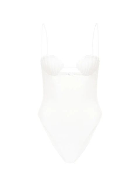 Oséree bridal shell swimsuit - White - zdjęcie produktu nr 1