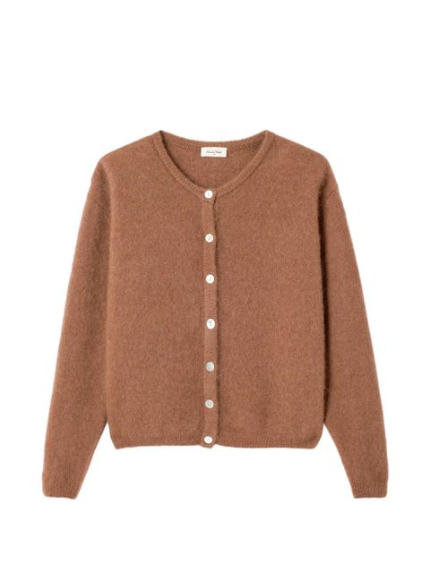 American Vintage crew-neck cardigan - Brown - zdjęcie produktu nr 1