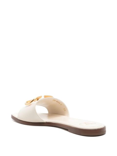 Valentino Garavani VLogo Signature slides - Neutrals - zdjęcie produktu nr 2