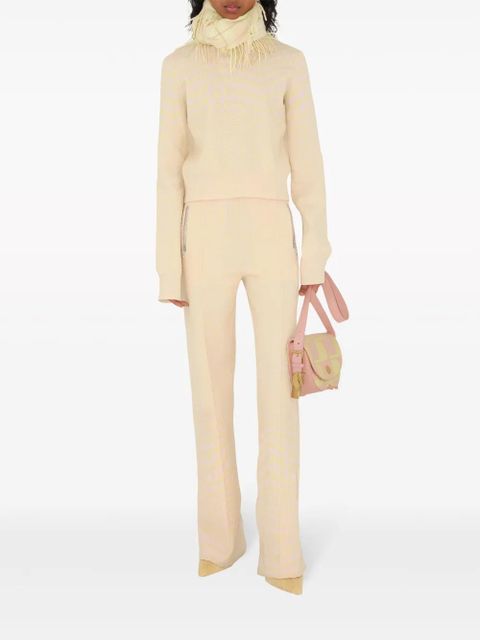 Burberry warped houndstooth jacquard jumper - Neutrals - zdjęcie produktu nr 2