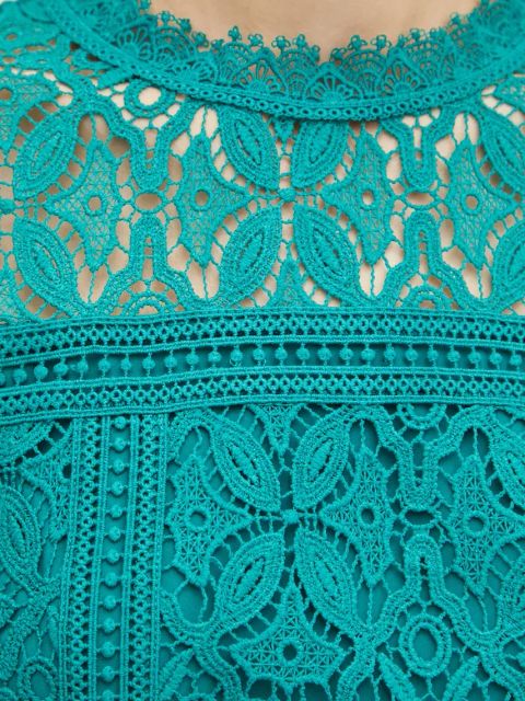 Morgan bluzka ORMAY damska kolor zielony gładka ORMAY