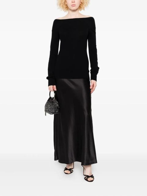 Christopher Esber Monument silk cashmere dress - Black - zdjęcie produktu nr 2