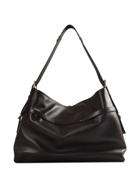 Givenchy buckle strap leather tote bag - Brown - zdjęcie produktu nr 2