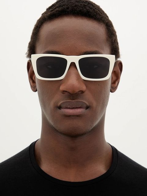 Off-White okulary kolor biały OERI13E_560107