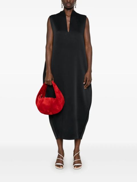 KHAITE Blanche midi dress - Black - zdjęcie produktu nr 2