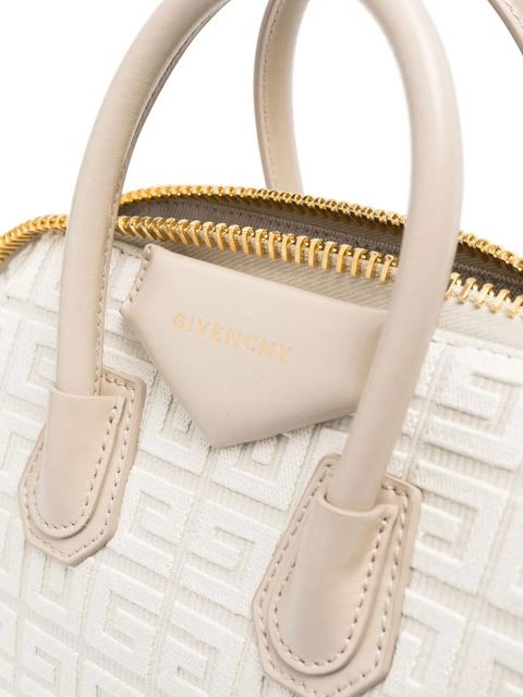 Givenchy mini Antigona 4G tote bag - Neutrals