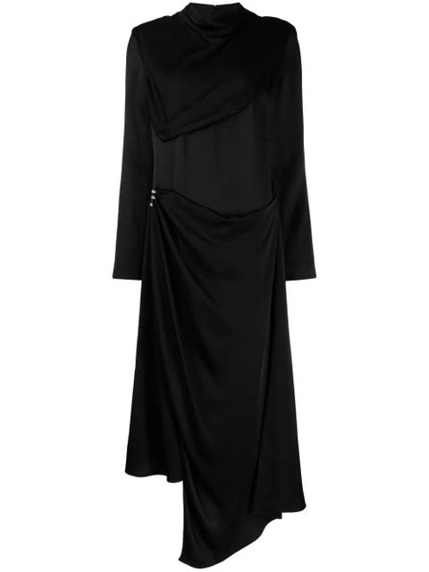 Givenchy crystal-embellished satin midi dress - Black - zdjęcie produktu nr 1