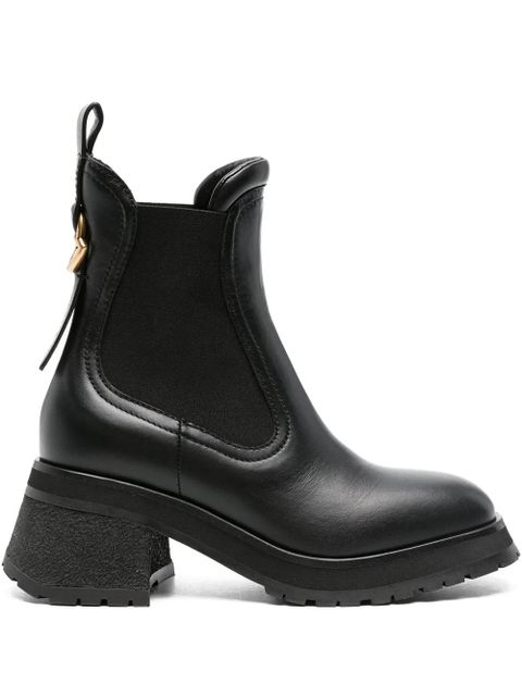 Moncler 70mm Gigi boots - Black - zdjęcie produktu nr 1