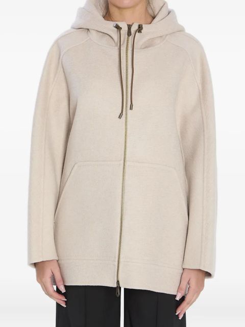 Max Mara cashmere hooded coat - Grey - zdjęcie produktu nr 1