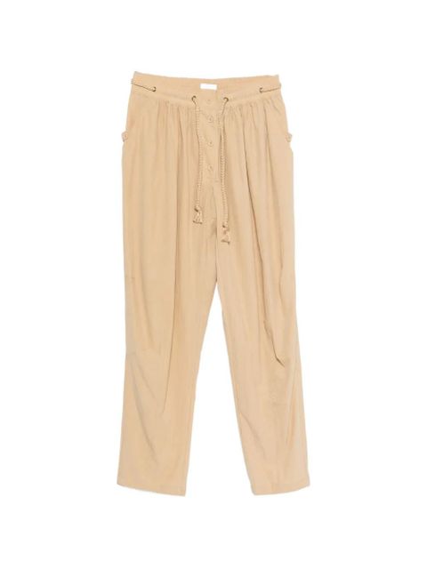 ISABEL MARANT Falcona straight-leg trousers - Neutrals - zdjęcie produktu nr 1