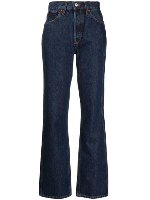 RE/DONE high-rise loose jeans - Blue - zdjęcie produktu nr 1