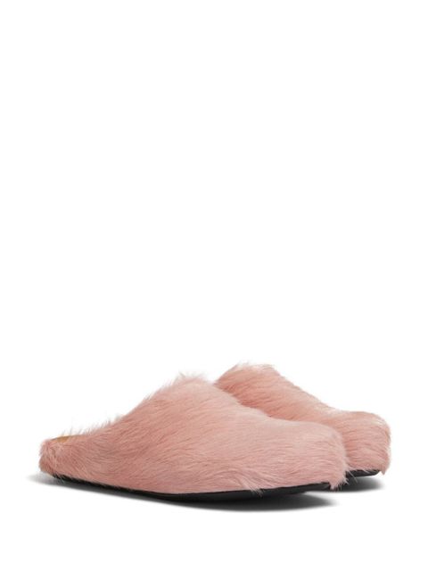 Marni hair calfskin mules - Pink - zdjęcie produktu nr 2