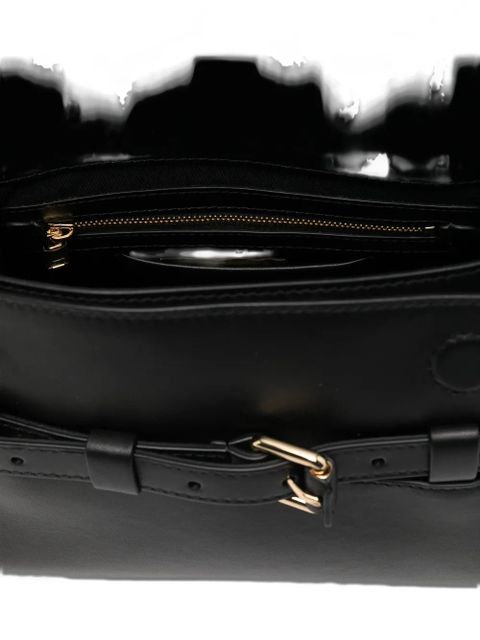 Moschino buckle-strap crossbody bag - Black