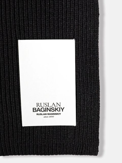 Ruslan Baginskiy szalik z domieszką wełny - zdjęcie produktu nr 2