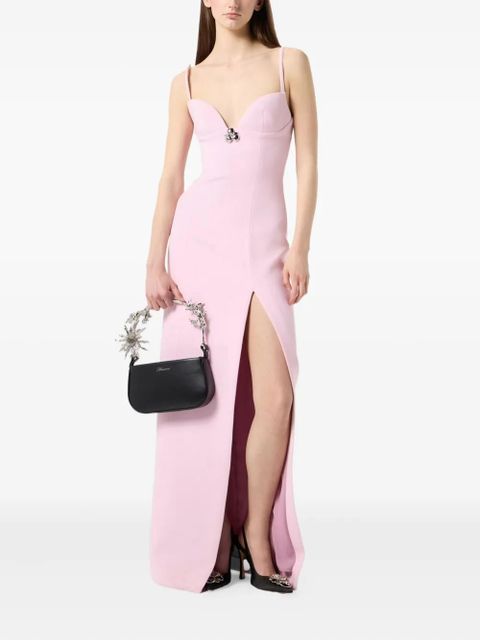 Blumarine crystal-embellished maxi dress - Pink - zdjęcie produktu nr 2