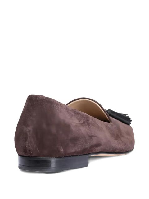 Le Monde Beryl tassel-design suede loafers - Brown - zdjęcie produktu nr 2