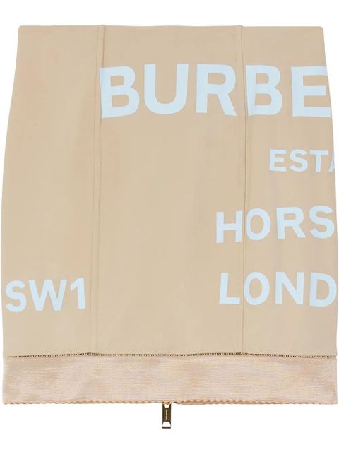 Burberry Horseferry print mini skirt - Brown - zdjęcie produktu nr 1