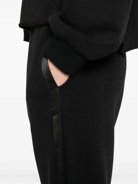 MM6 Maison Margiela single-stitch straight trousers - Black