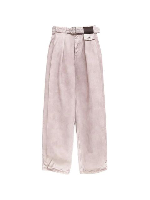 LOEWE belted jeans - Pink - zdjęcie produktu nr 1