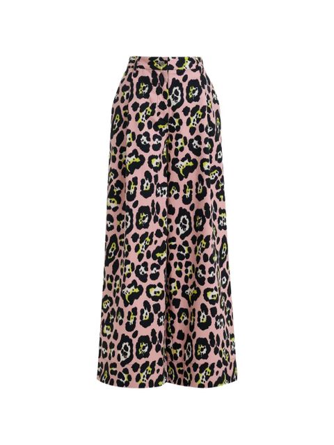 Essentiel Antwerp Jenesis leopard-print trousers - Pink - zdjęcie produktu nr 1