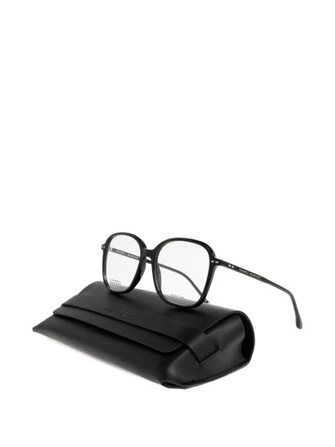 Isabel Marant Eyewear round-frame glasses - Black - zdjęcie produktu nr 2
