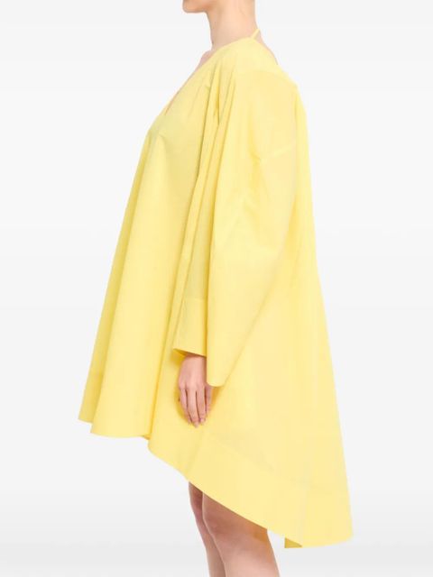Jacquemus V-neck flared dress - Yellow