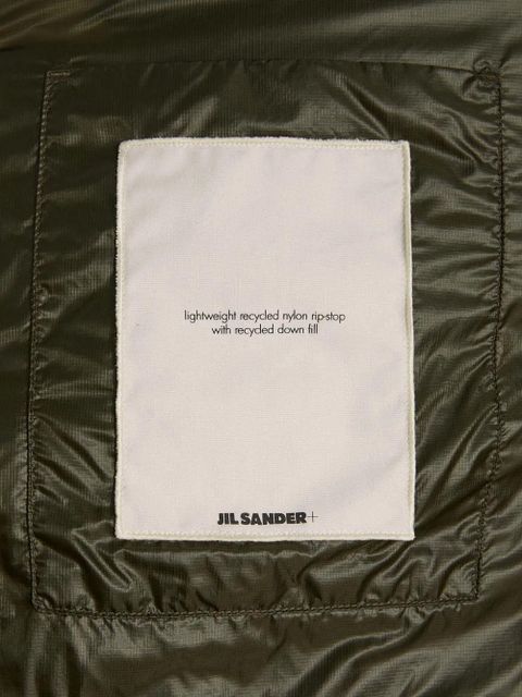 Jil Sander quilted puffer jacket - Green