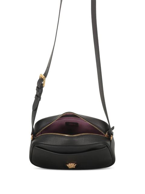 Versace leather crossbody bag - Black