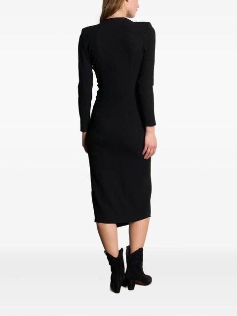 Ba&Sh Tango midi dress - Black
