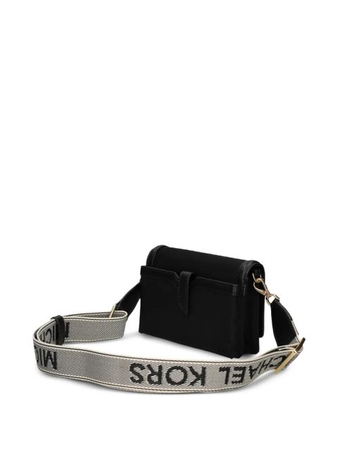 Michael Kors small Jet Set logo cross body bag - Black