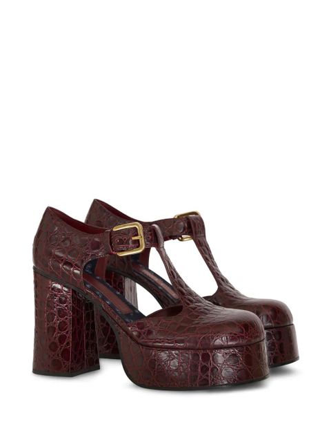 ETRO Mary Jane 110mm round-toe pumps - Red