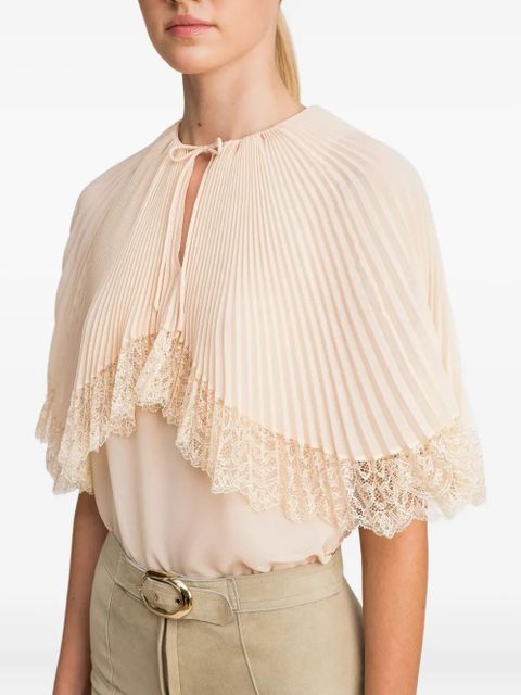 TWINSET pleated top - Pink