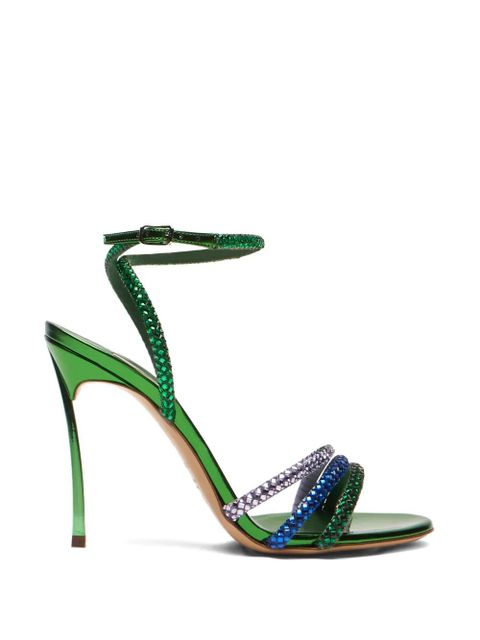 Casadei Blade Andromeda sandals - Green - zdjęcie produktu nr 1